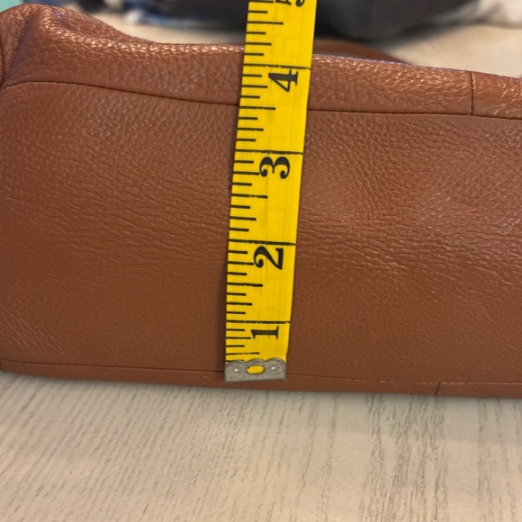 Elegant Coach Brown Leather Hobo Bag - Picture 7 of 9